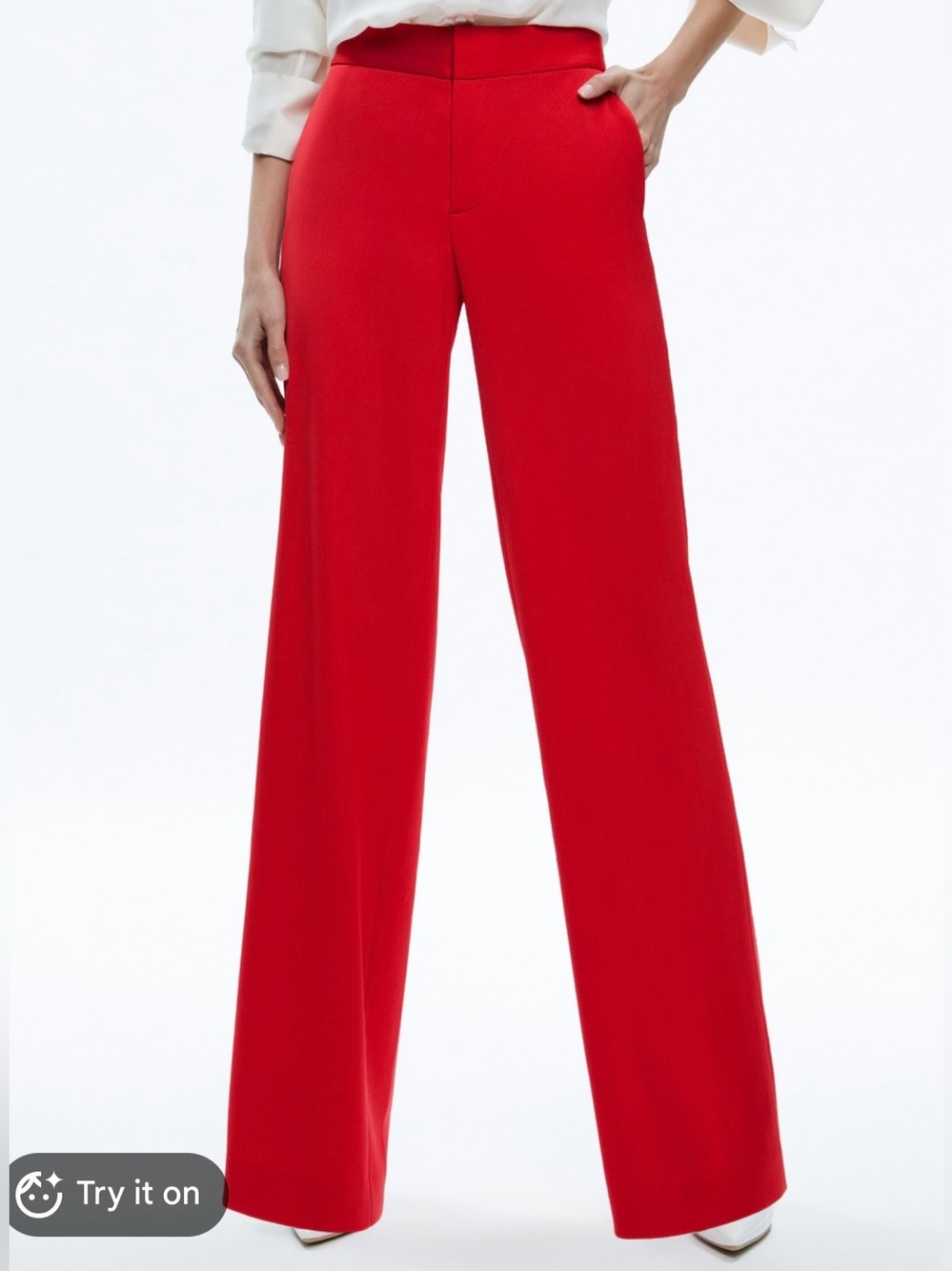 ZARA STRAIGHT LEG PANTS